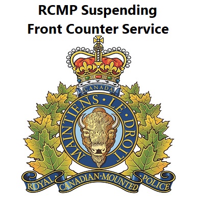 rcmp detachments temporarily suspends counter service front nova