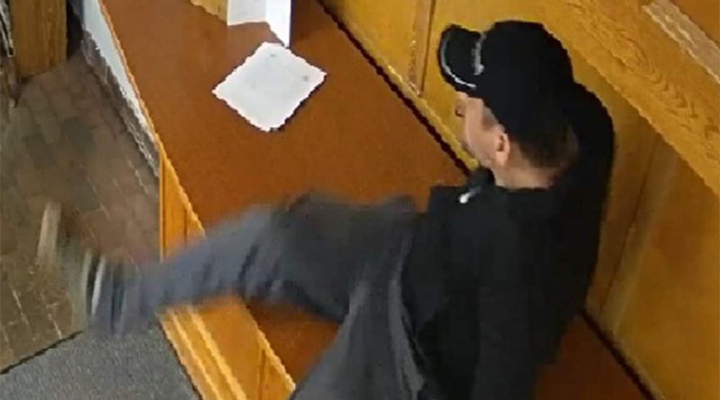 Man Sought in relation to a Break and Enter at a Royal Canadian Legion Branch.