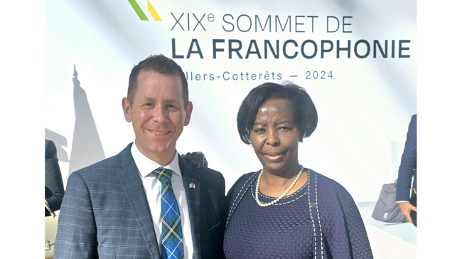 NS Now an Observer Member of the Organisation Internationale de la Francophonie.