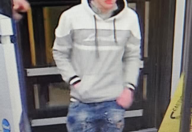 Police Searching For Suspect in Relation to Robbery at Business.
