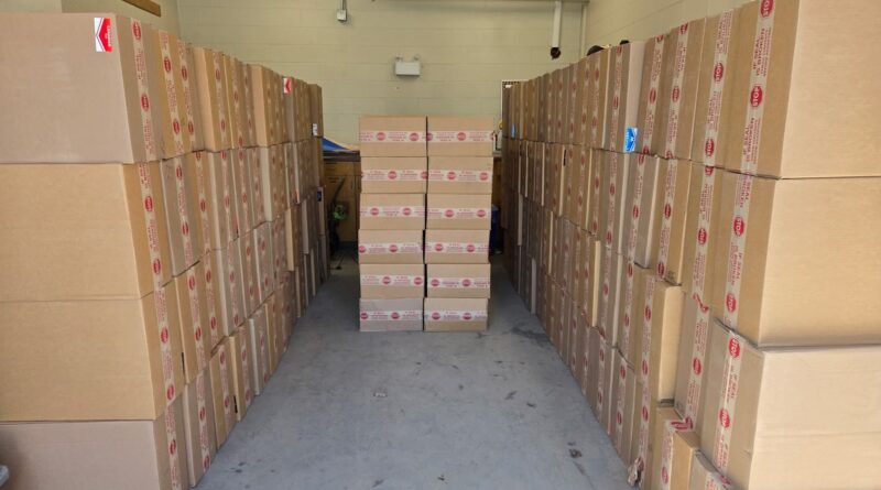 Police Seize 1.6 Million Unstamped Cigarettes After Traffic Stop.