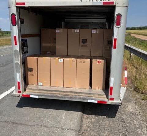 Two Charged Following Separate Traffic Stops. Large Amounts of Illegal Items Seized.